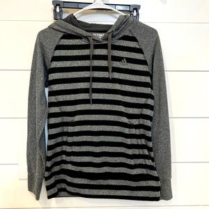 Women’s Adidas striped hoodie